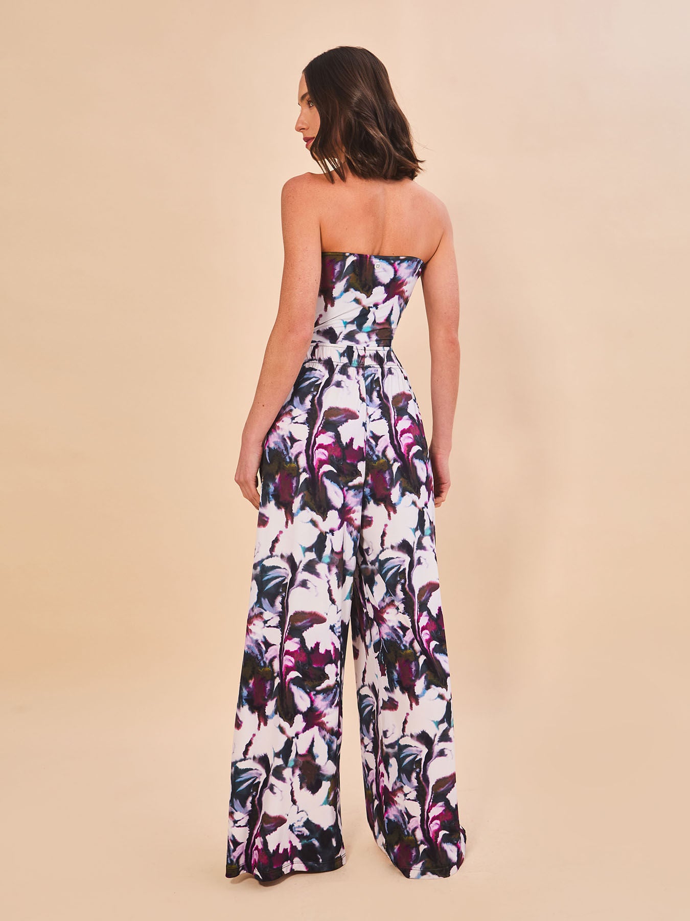 Calça Pantalona UV Com Proteção Solar - ESTAMPA VIOLETA