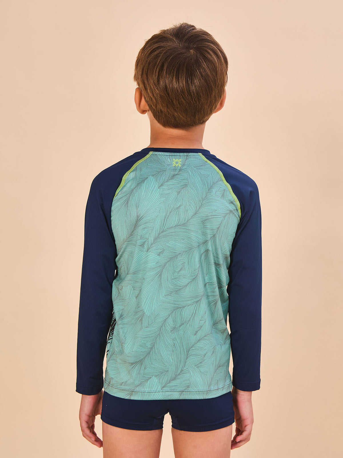 Camisa UV Infantil Com Proteção Solar Acqua ML - ESTAMPA T-REX