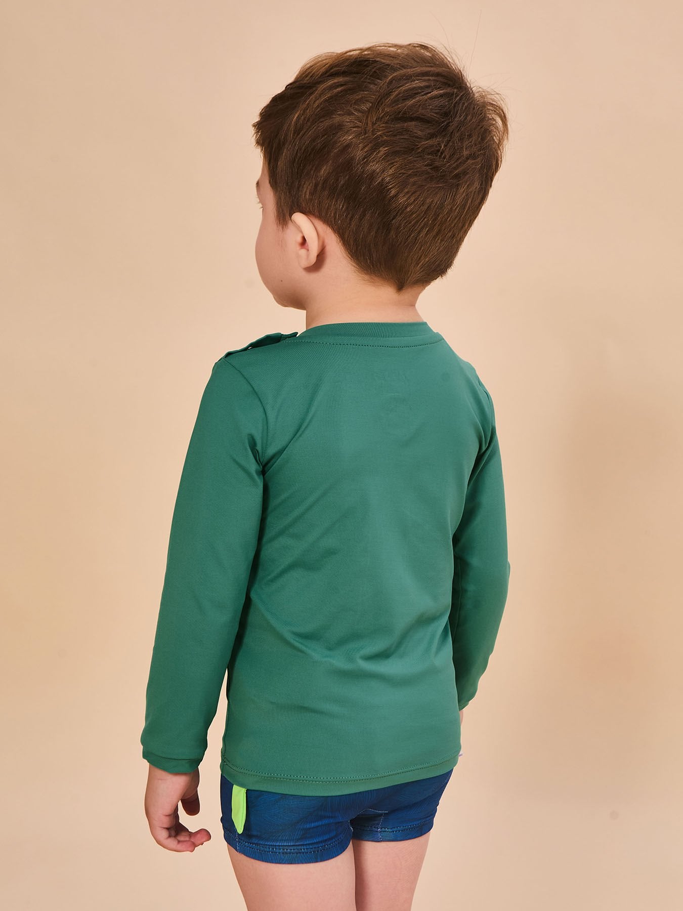 Camisa UV Bebê Com Proteção Solar-DEEP SEA