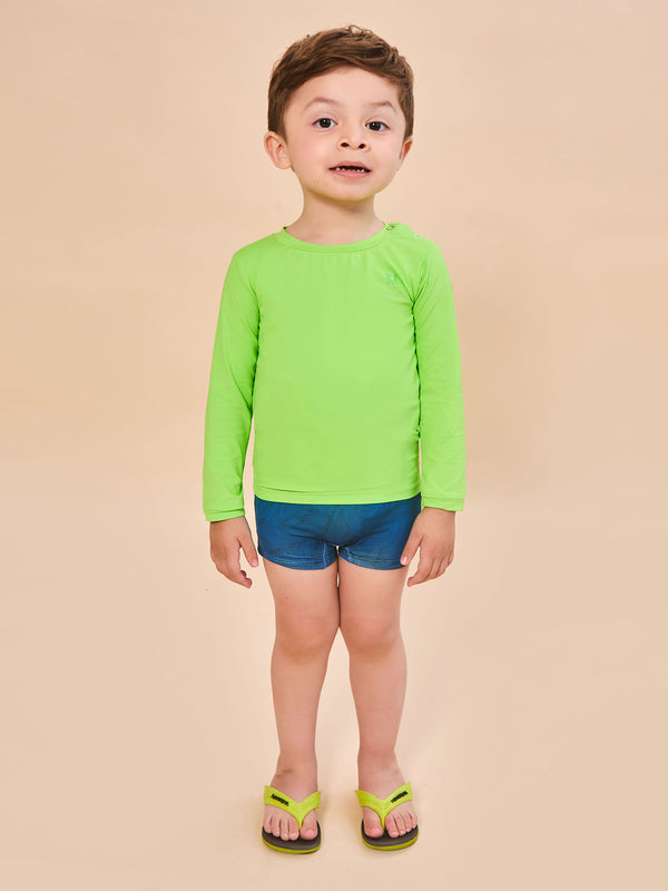 Camisa UV Bebê Com Proteção Solar-LIMA