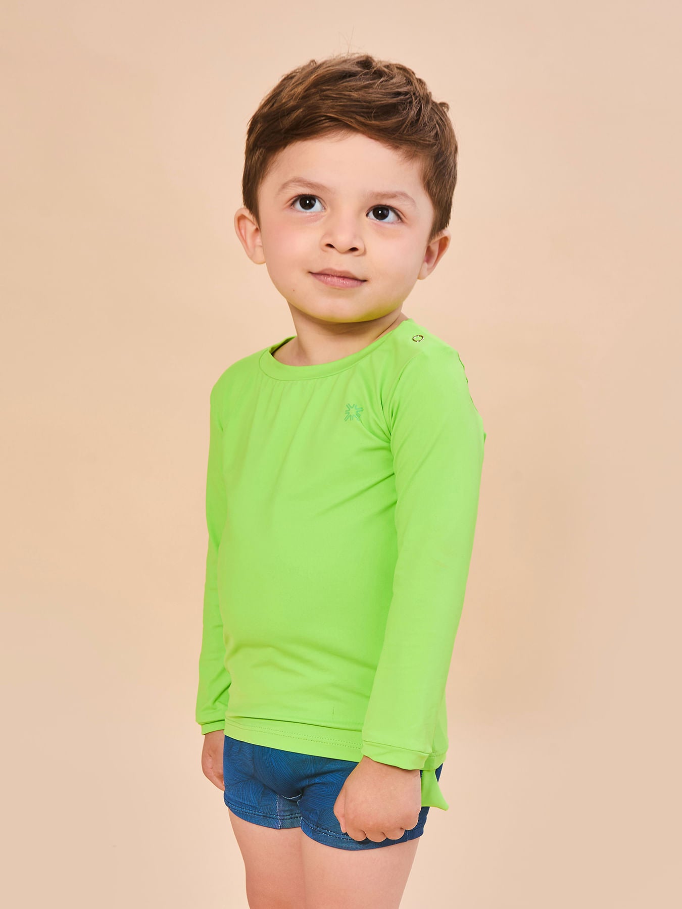 Camisa UV Bebê Com Proteção Solar-LIMA