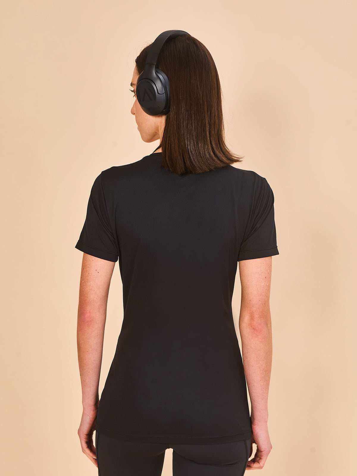 Camisa New Fit UV Feminina Com Proteção Solar MC - PRETO