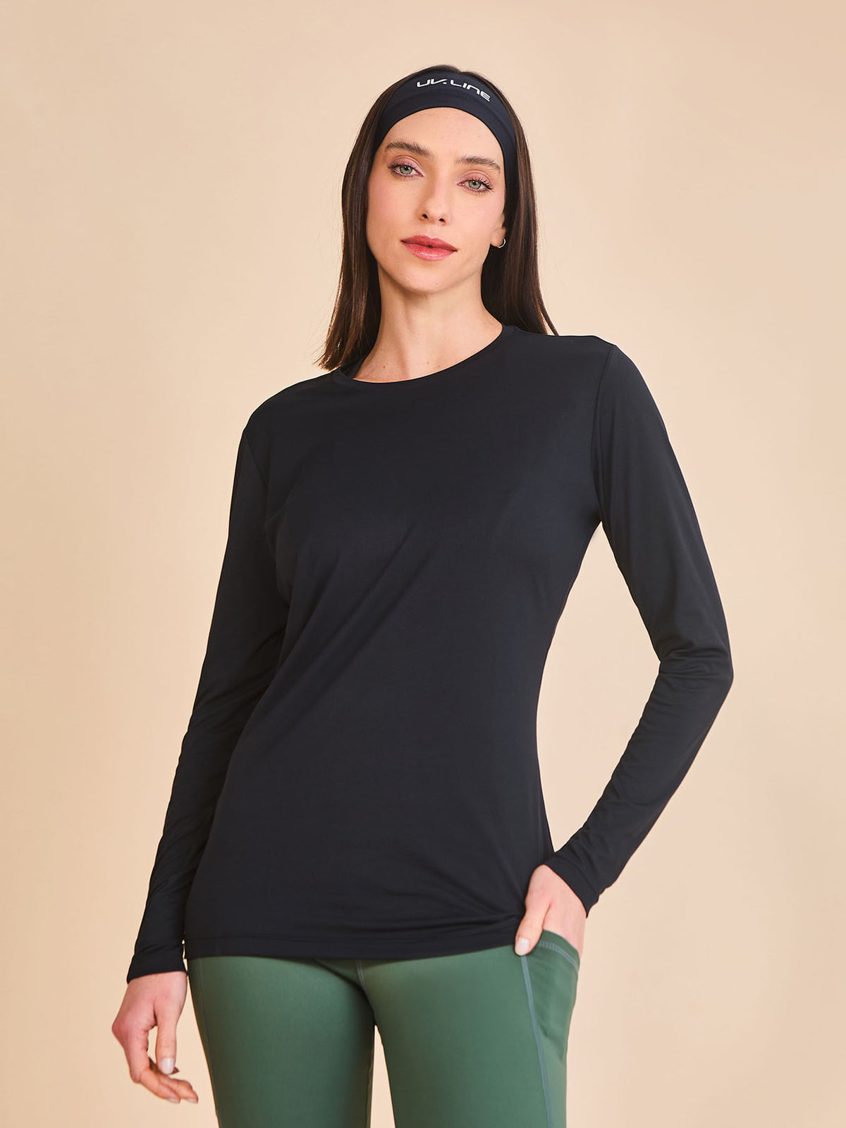 CT CAMISETA NEW FIT ML FEM-PRETO
