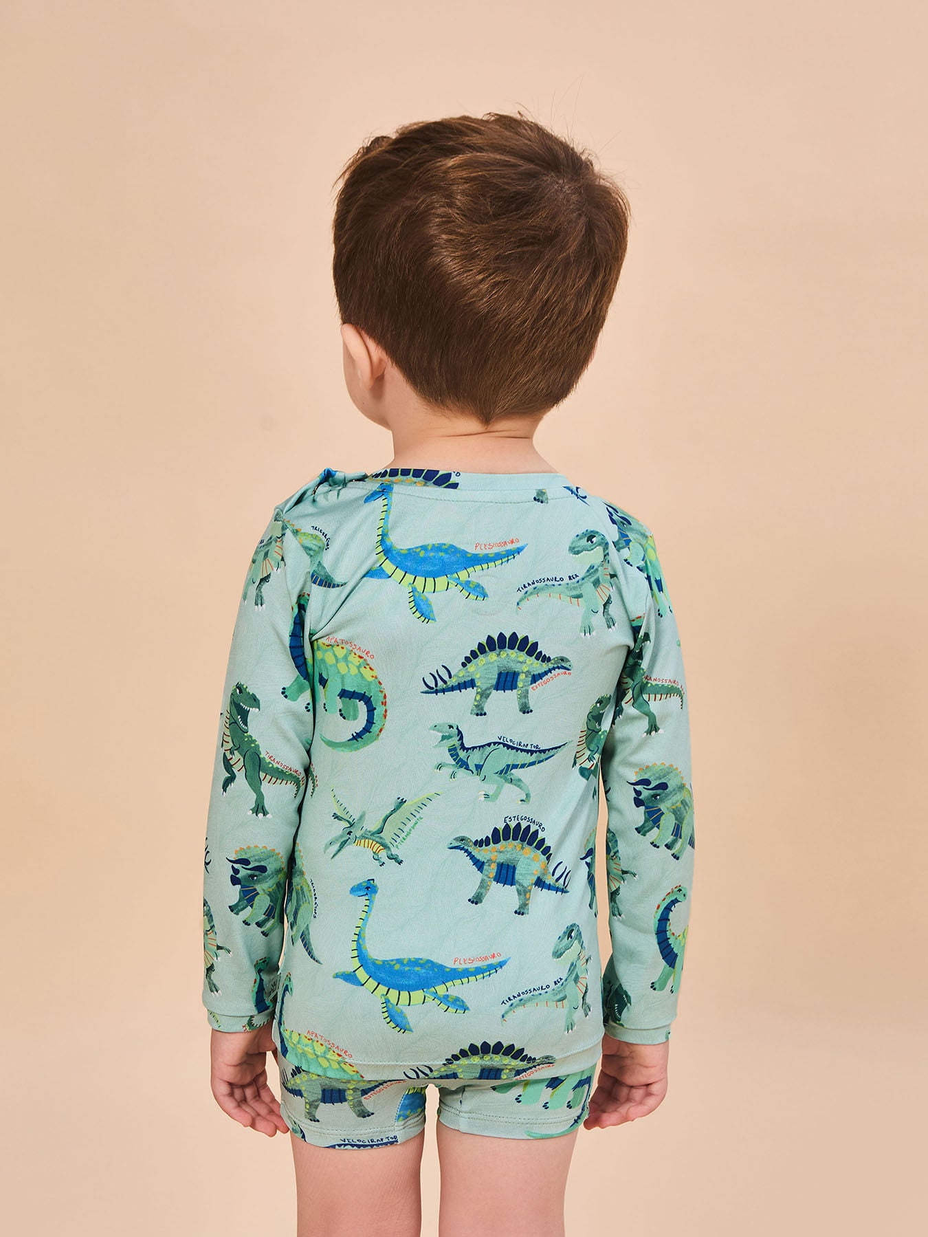 Conjunto UV Com Proteção Solar Baby Dino ML - ESTAMPA