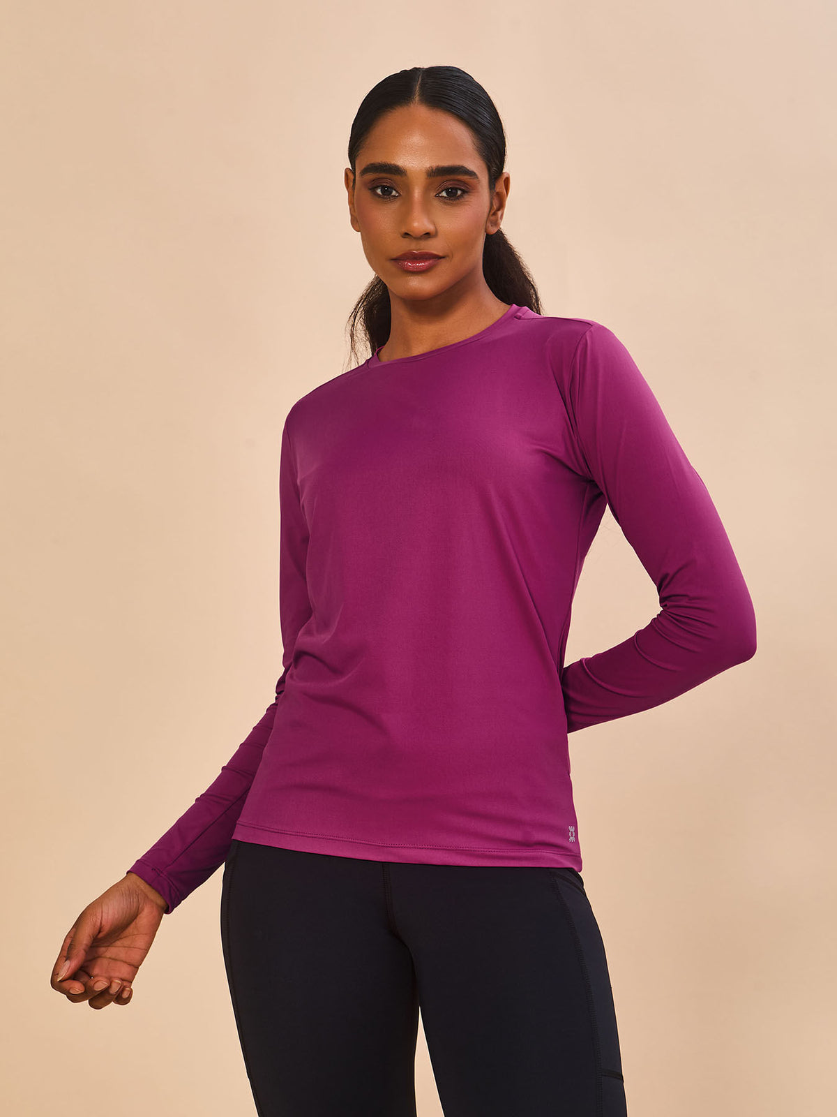 Camisa UV Feminina Com Proteção Solar UV PRO ML - MAGENTA