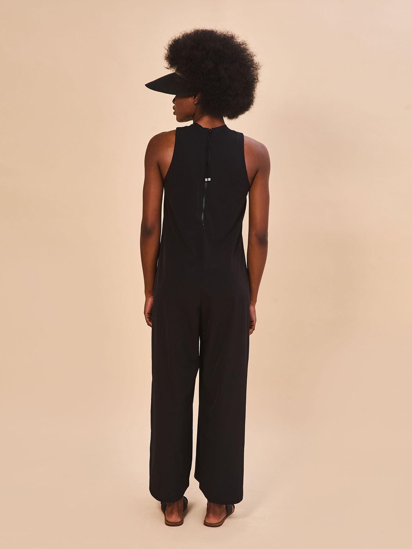 Macacão UV Feminino Com Proteção Solar Color - PRETO