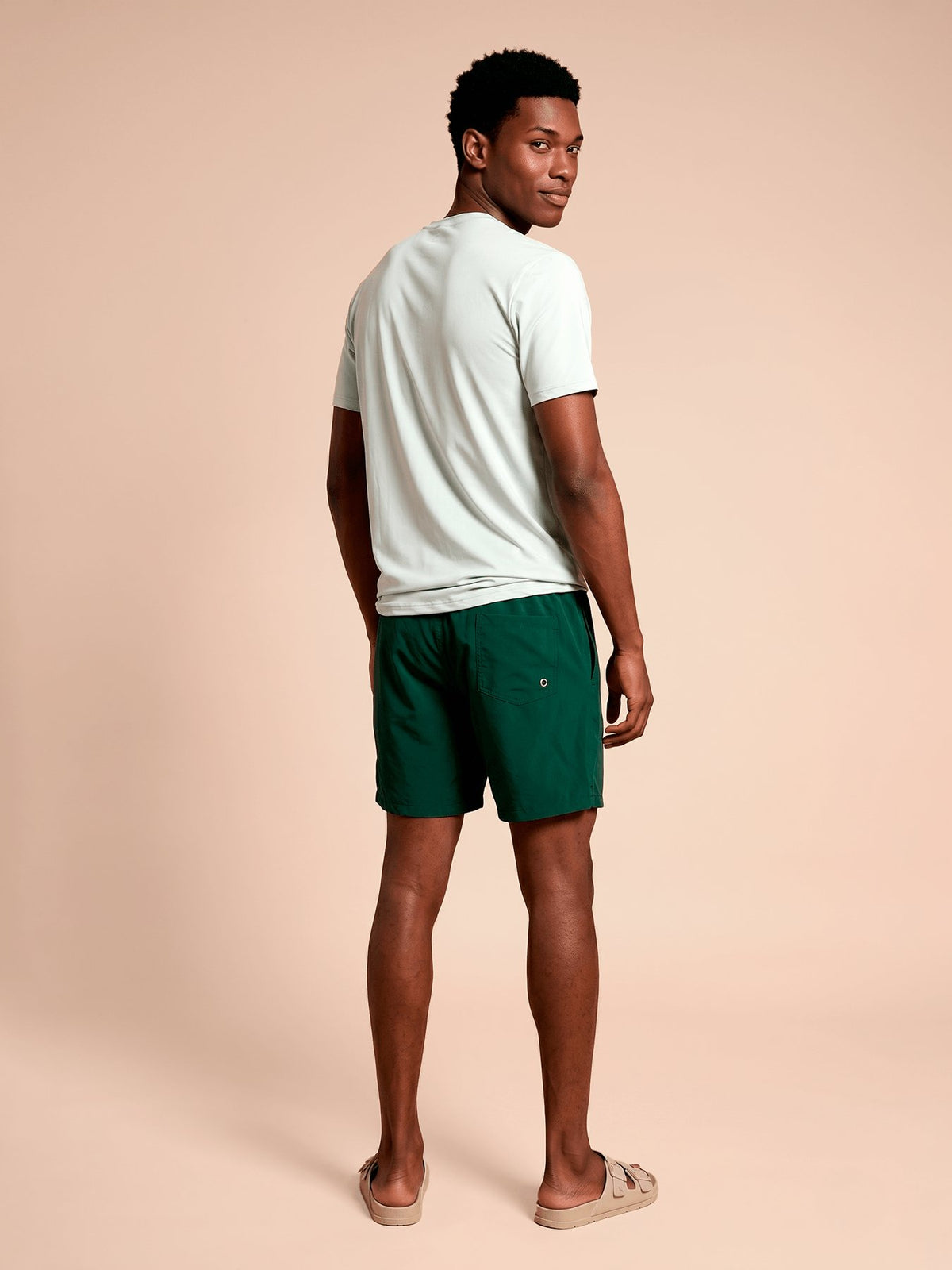 Camisa UV Masculina Com Proteção Solar Uv Pro-VERDE CLARO
