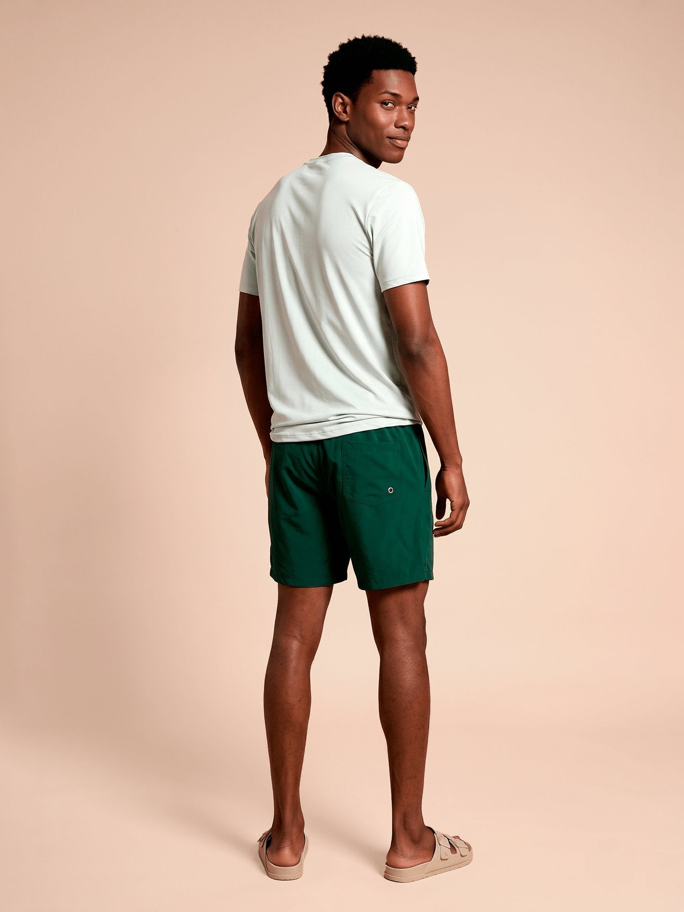 Camisa UV Masculina Com Proteção Solar Uv Pro-VERDE CLARO