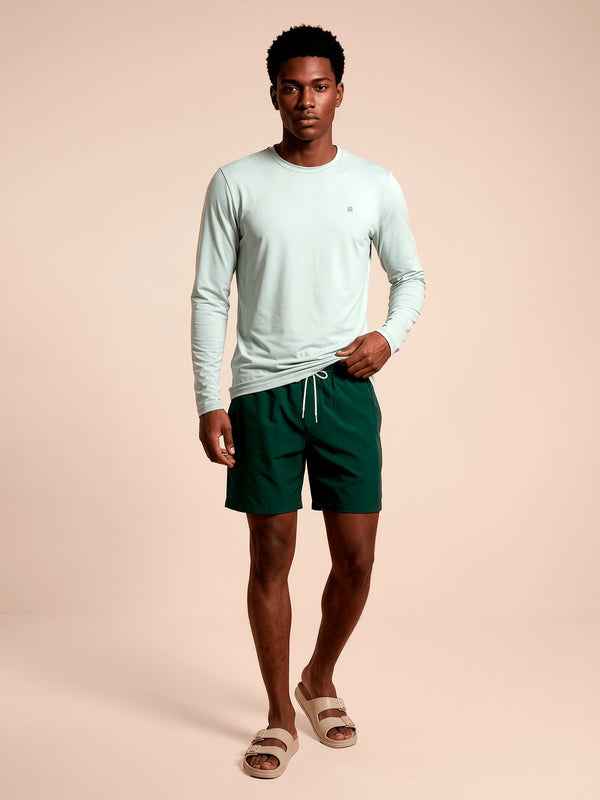 Camisa UV Masculina Com Proteção Solar ML UVPRO - VERDE CLARO