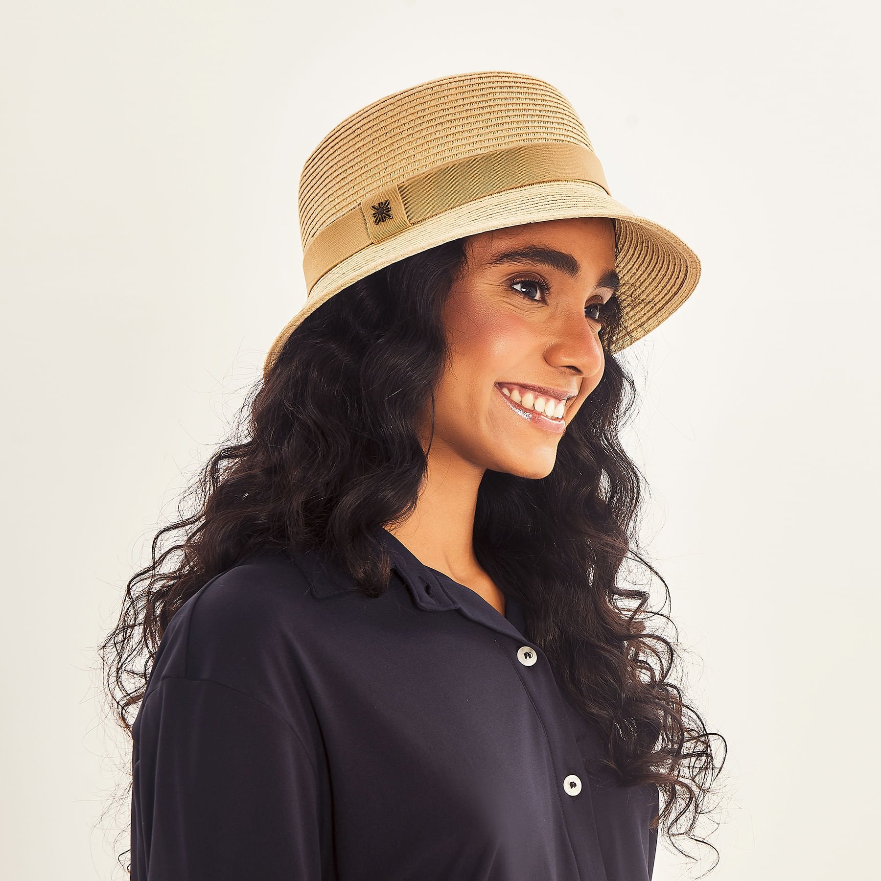 Chapéu UV Com Proteção Solar Cap-Ferrat Areia