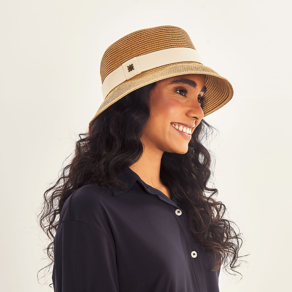 Chapéu UV Com Proteção Solar Cap-Ferrat  - KAKI