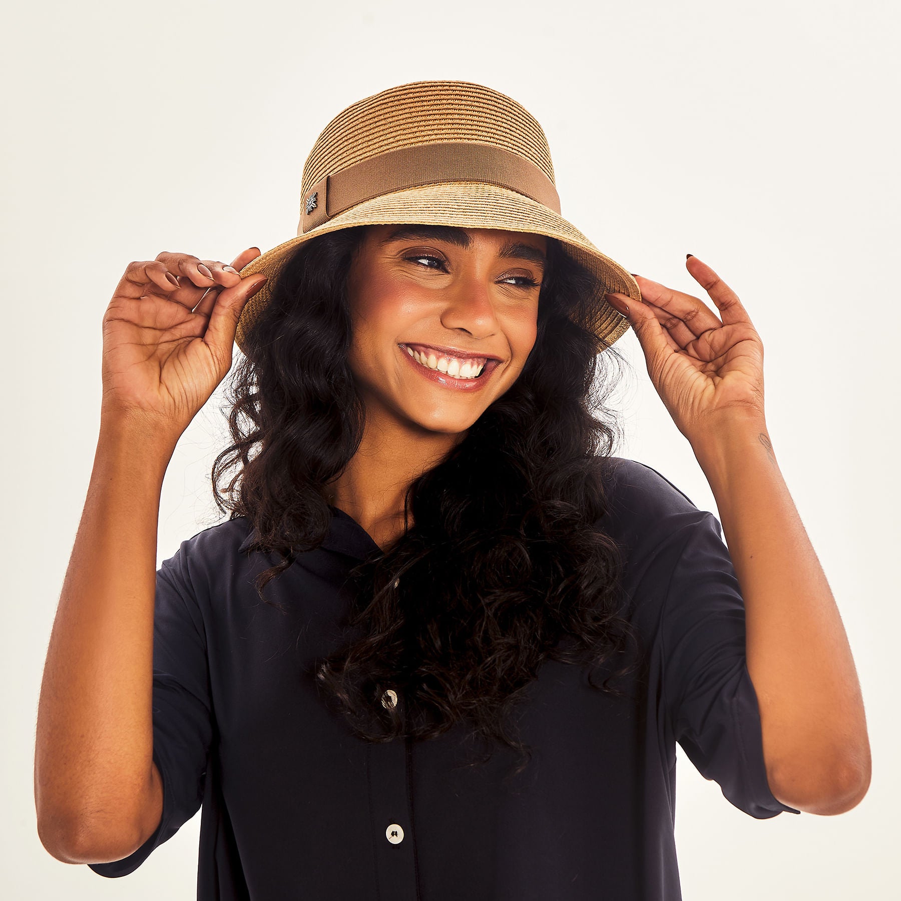 Chapéu UV Com Proteção Solar Cap-Ferrat  - KAKI
