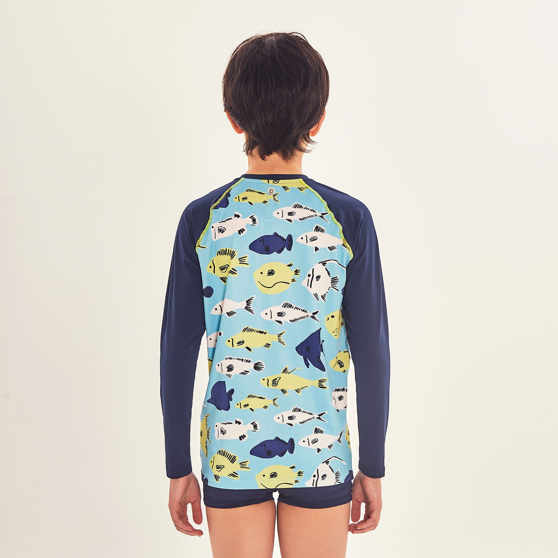 Camisa Acqua Uv Com Proteção Solar Estampa Peixes