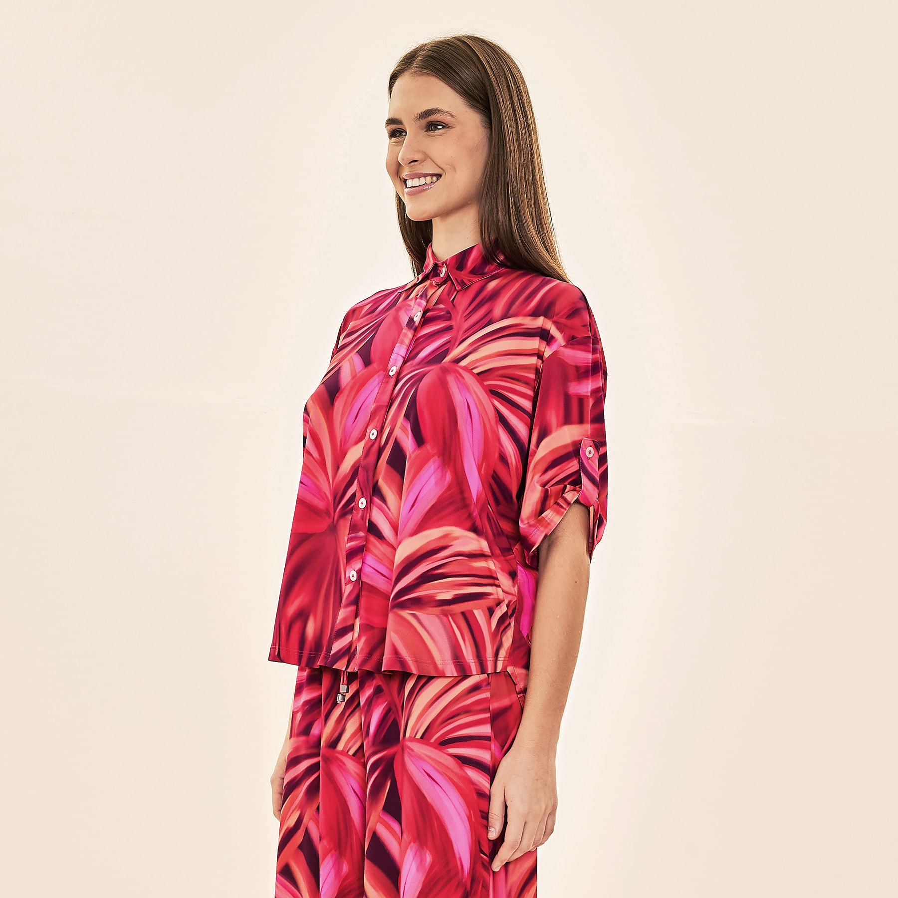 Camisa UV Com Proteção Solar Copa Color - ESTAMPA FOGOS