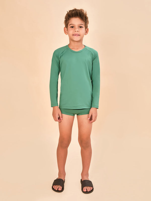 Camisa UV Infantil Com Proteção Solar Uvpro - DEEP SEA
