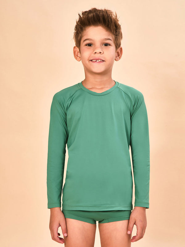 Camisa UV Infantil Com Proteção Solar Uvpro - DEEP SEA