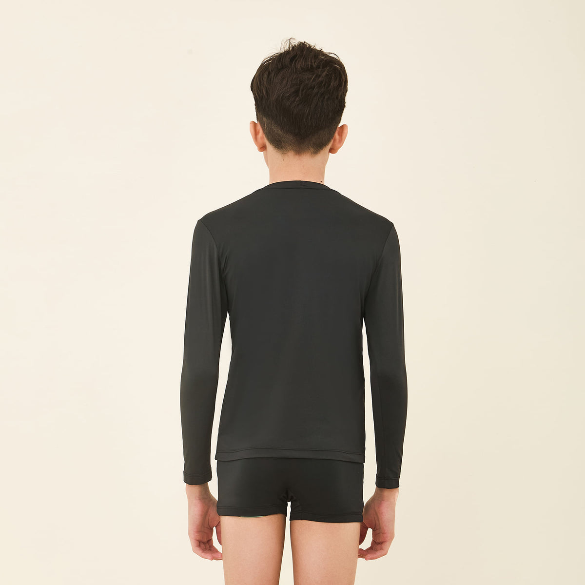 Camisa UV Infantil Com Proteção Solar Uvpro Preto