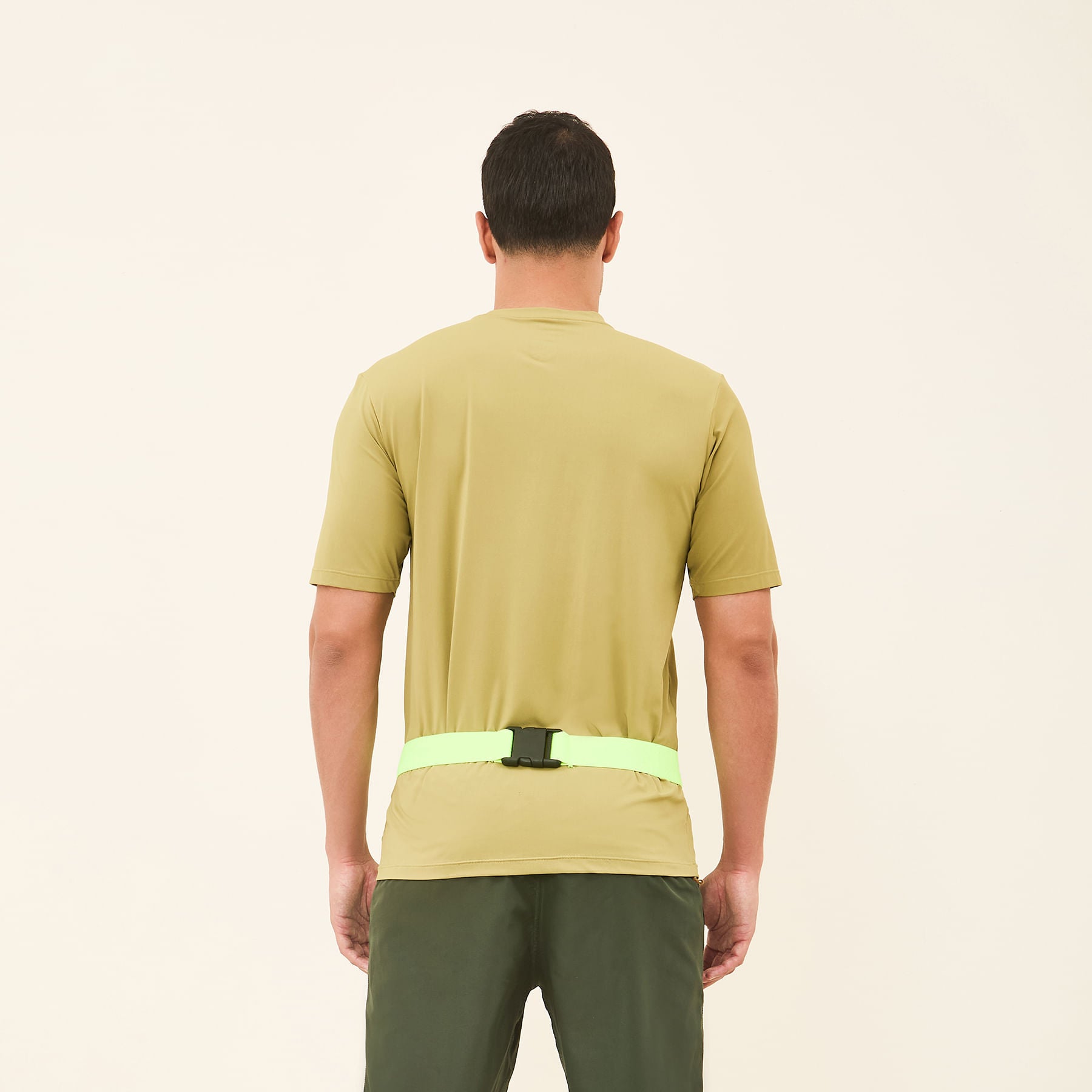 Jaqueta UV Com Proteção Solar Masculina Bag Elastic-VERDE MILITAR