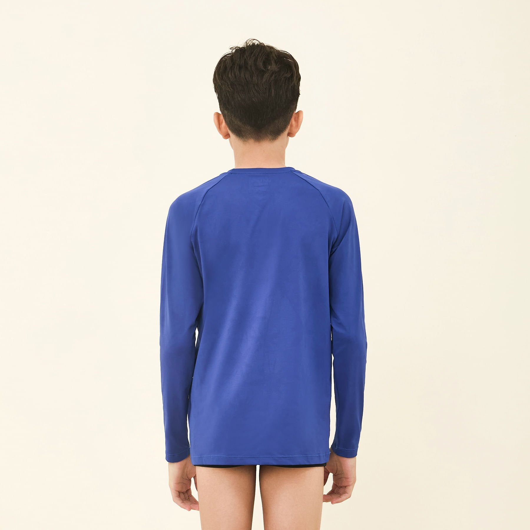 Camisa UV Infantil Com Proteção Solar Acqua Magic Azul Bic