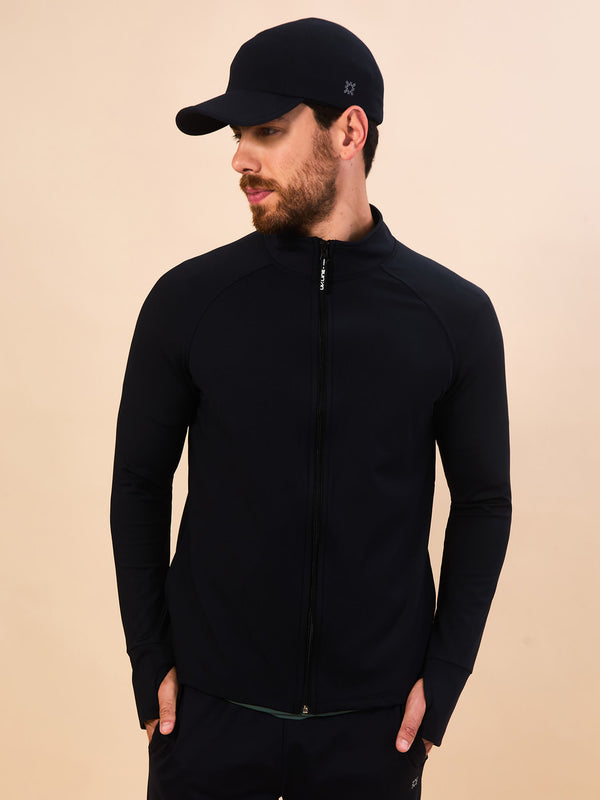 Casaco UV Com Proteção Solar New Fit Color ML MASC - PRETO