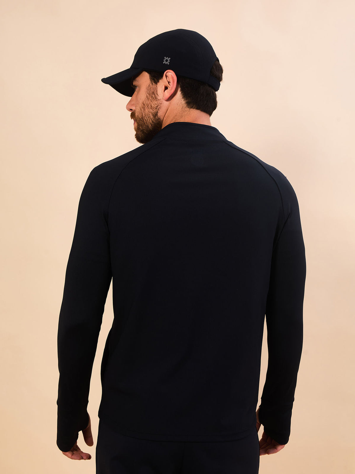 Casaco UV Com Proteção Solar New Fit Color ML MASC - PRETO