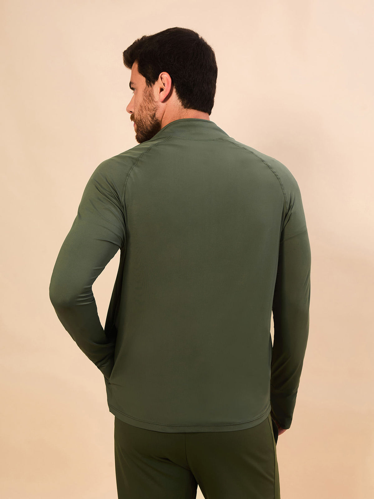 Casaco UV Com Proteção Solar New Fit Color ML MASC - VERDE CACTO