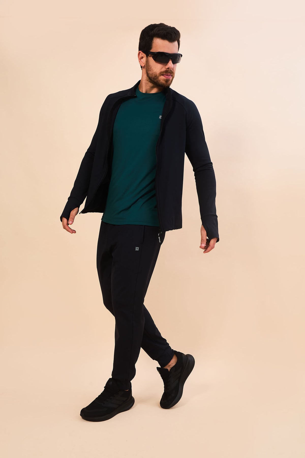 Camisa UV Masculina Com Proteção Solar New Fit MC - PETRÓLEO