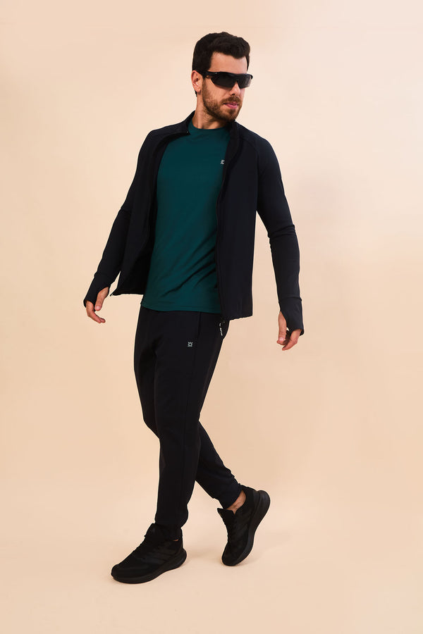 Camisa UV Masculina Com Proteção Solar New Fit MC - PETRÓLEO