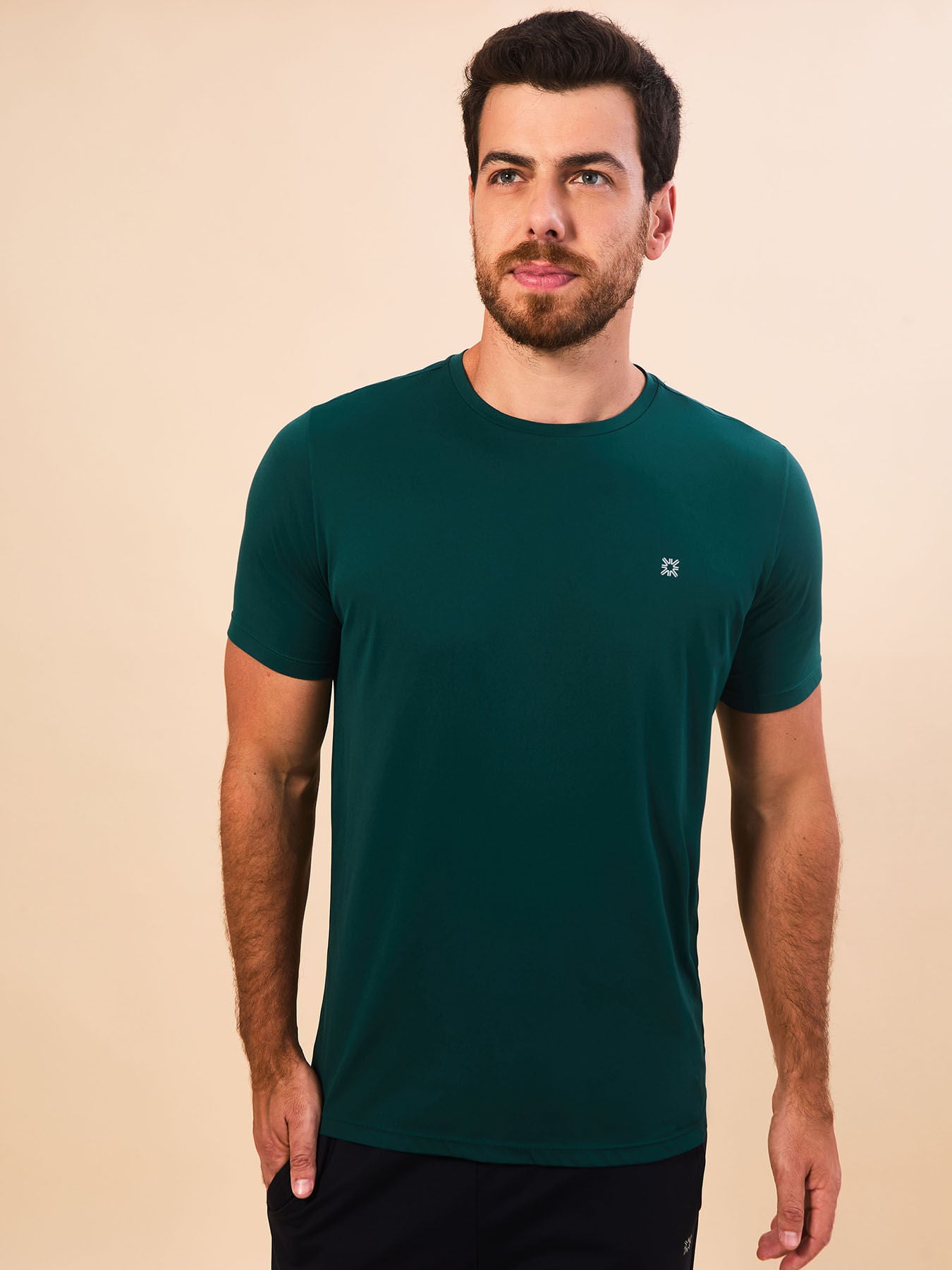 Camisa UV Masculina Com Proteção Solar New Fit MC - PETRÓLEO