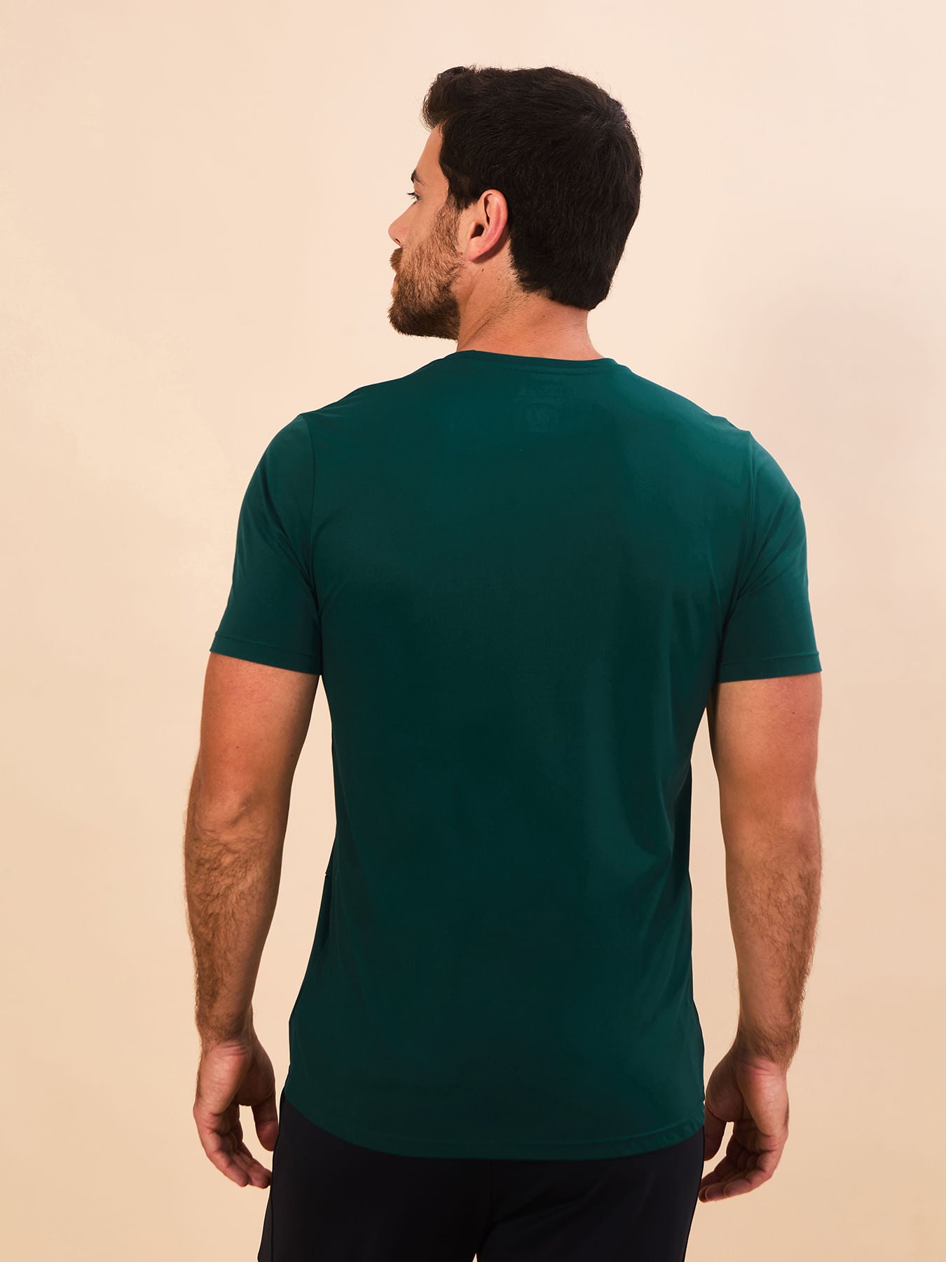 Camisa UV Masculina Com Proteção Solar New Fit MC - PETRÓLEO