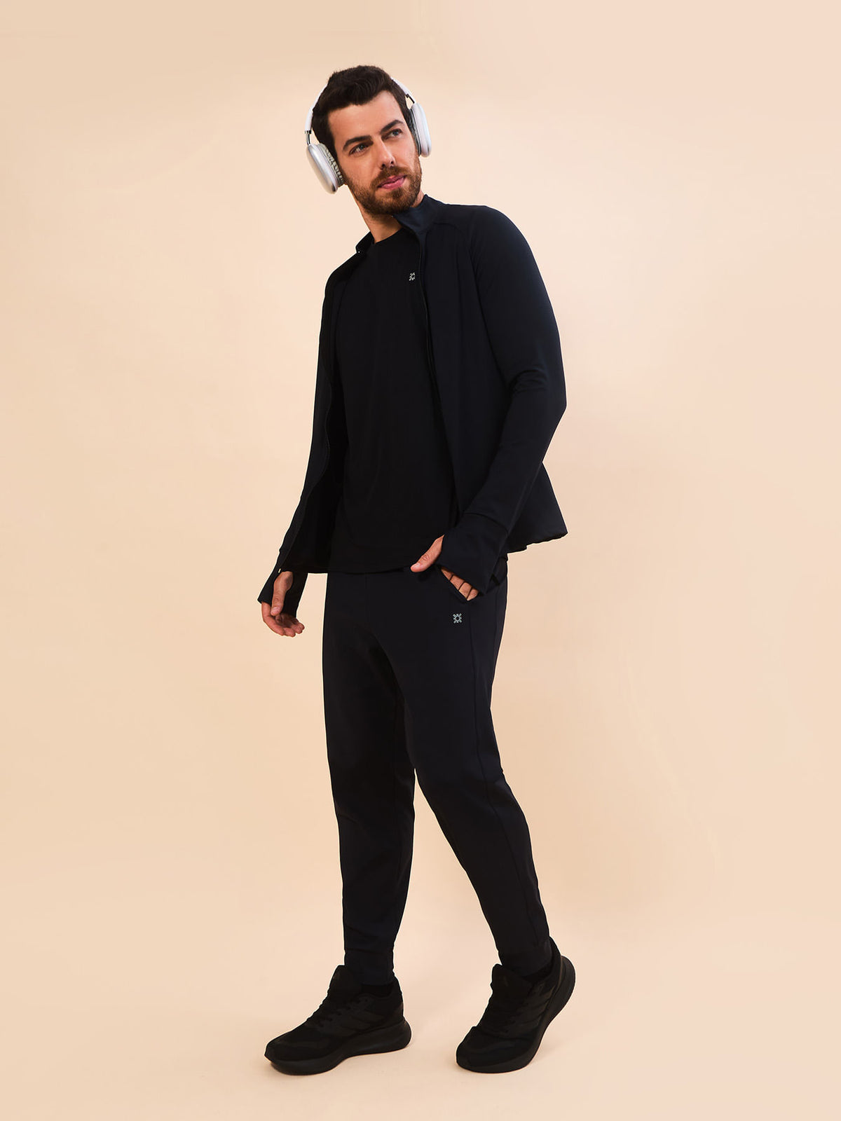 Calça UV Com Proteção Solar Jogger Basic Premium - PRETO