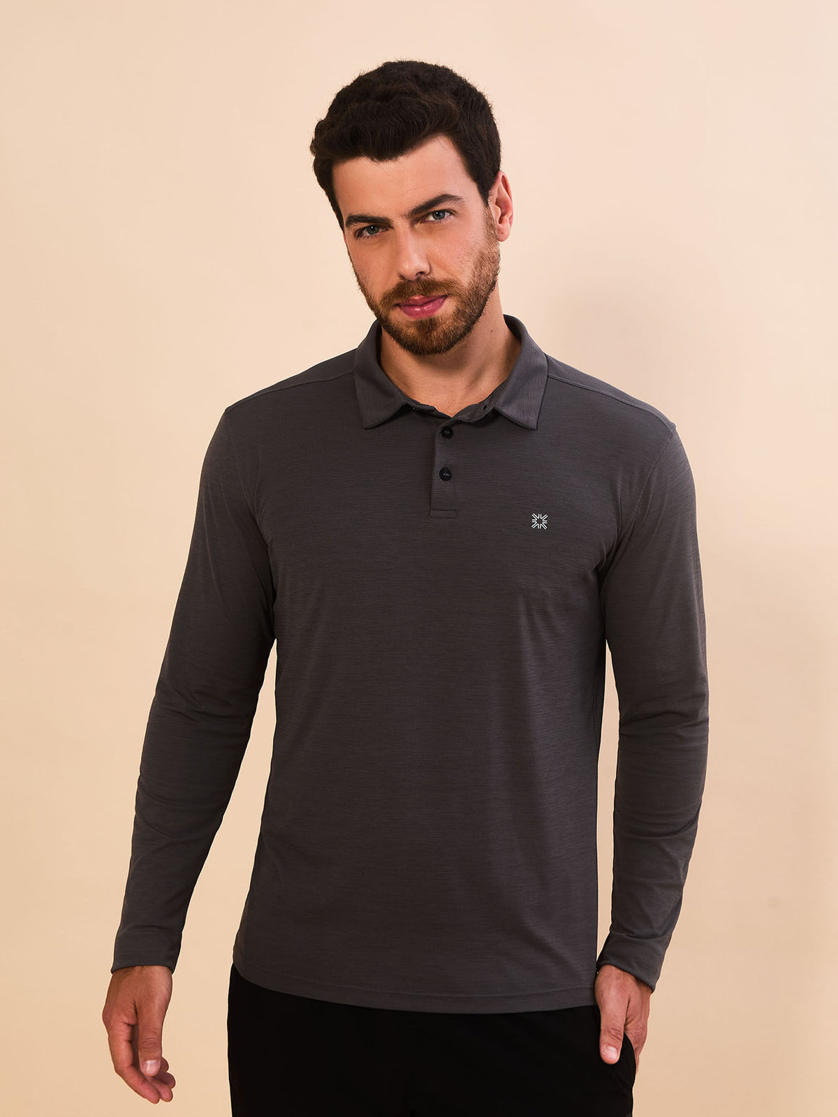 Camisa UV Polo Masculina Com Proteção Solar ML - CHUMBO