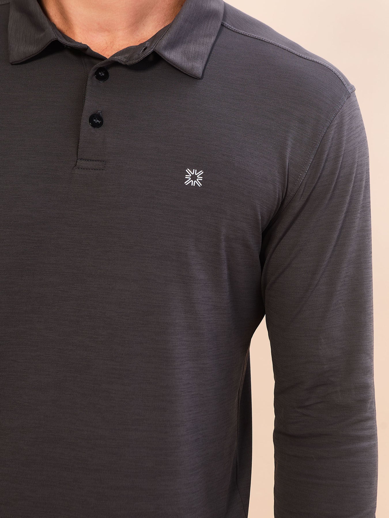 Camisa UV Polo Masculina Com Proteção Solar ML - CHUMBO