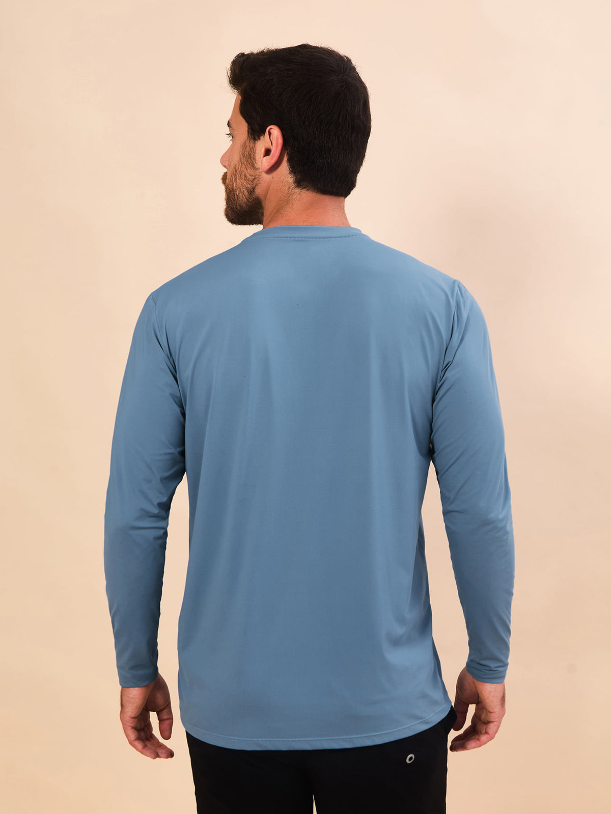 Camisa UV Masculina Com Proteção Solar Uvpro.-INDIGO