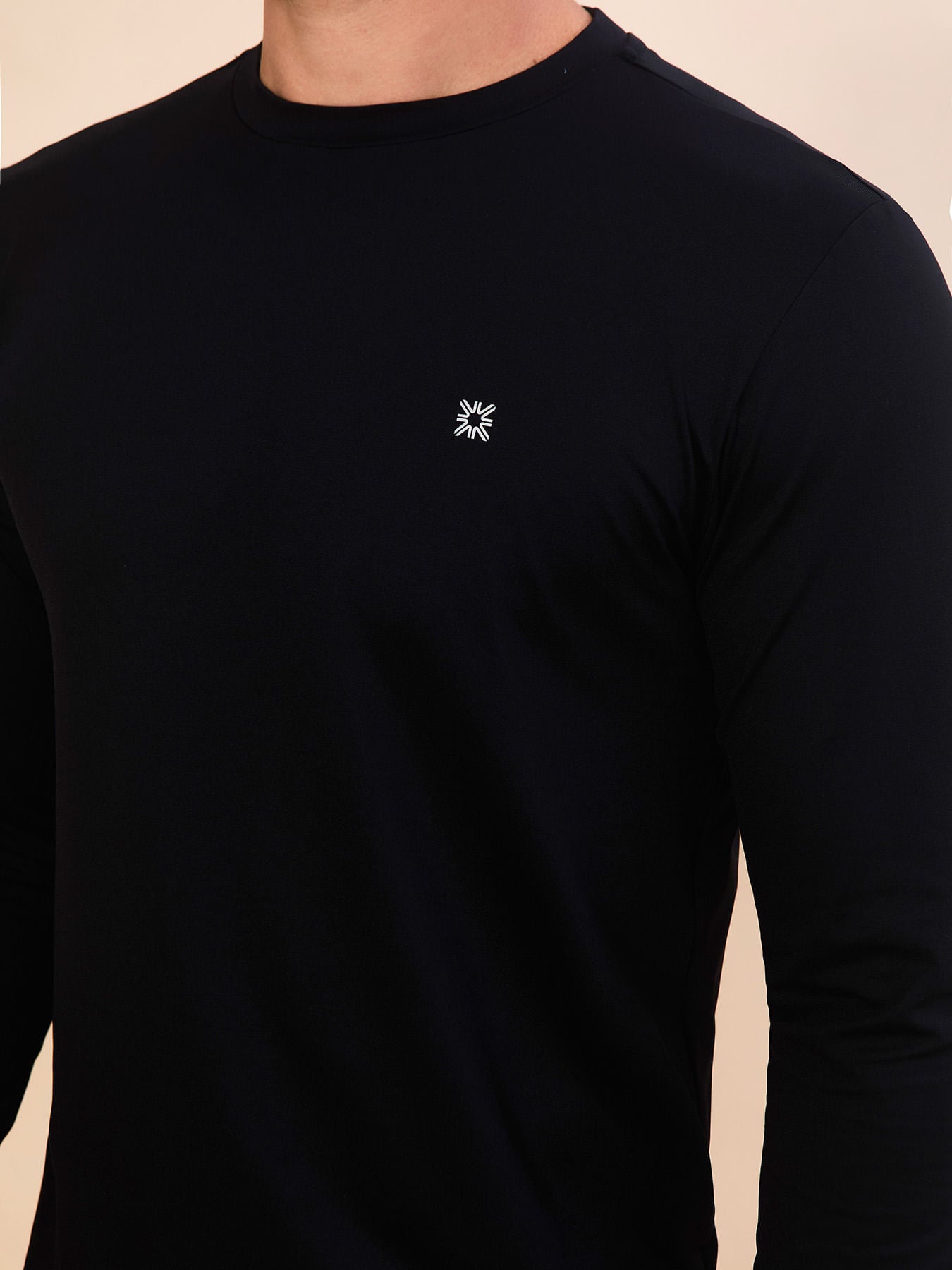 Camiseta Skin Infratherm UV Com Proteção Solar ML MASC - Preto