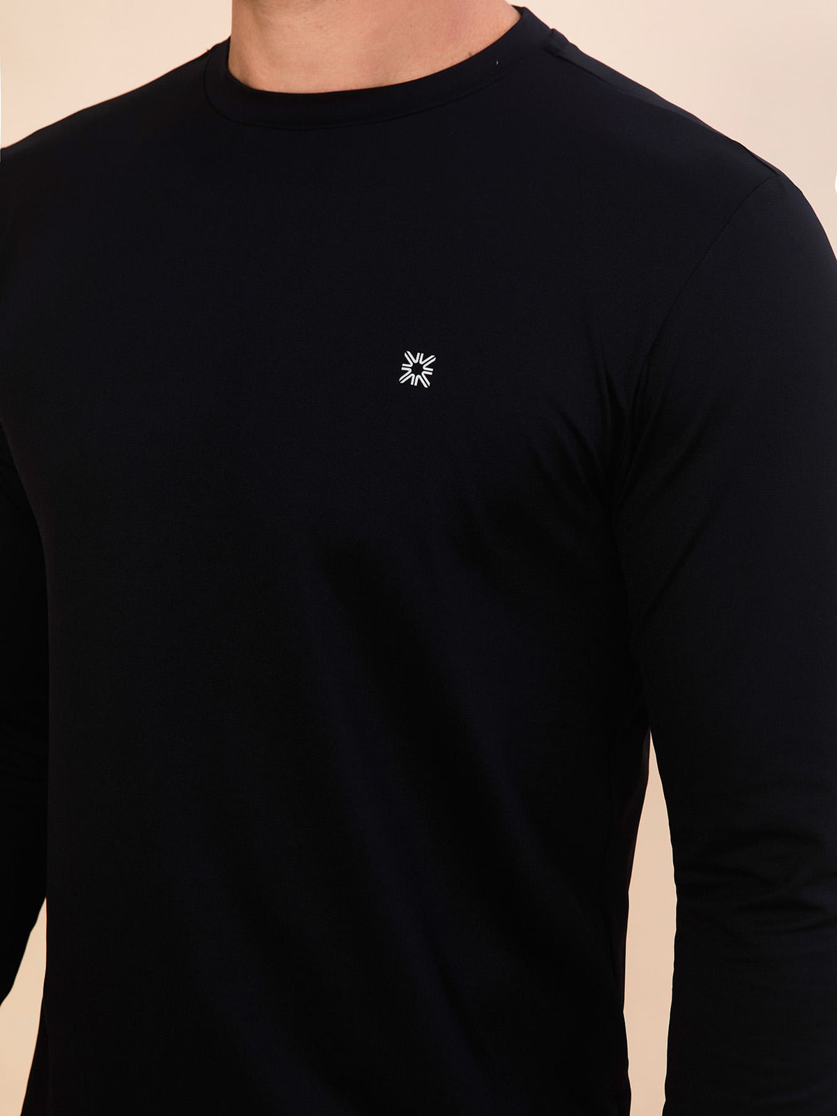 Camiseta Skin Infratherm UV Com Proteção Solar ML MASC - Preto