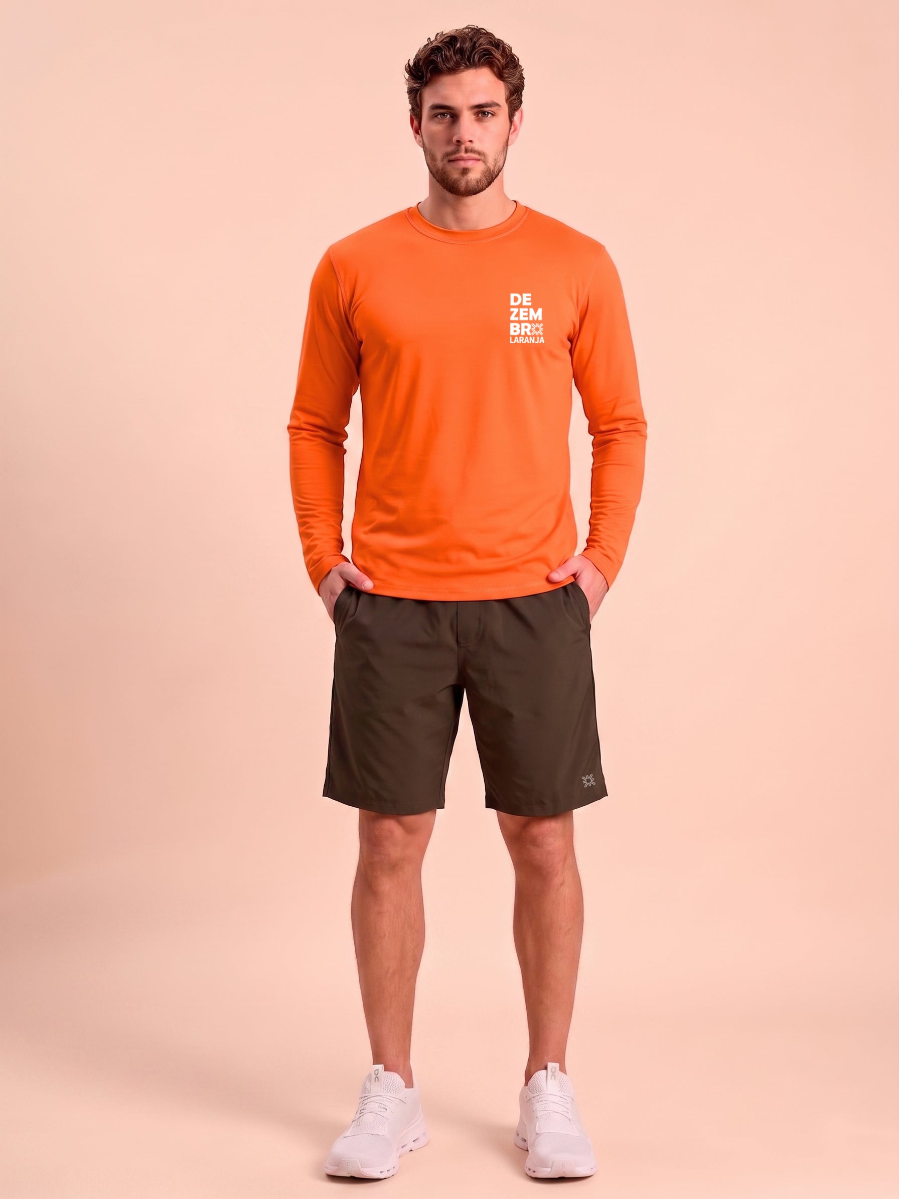 Camiseta UVLINE UVPRO Dezembro Laranja | Masculino