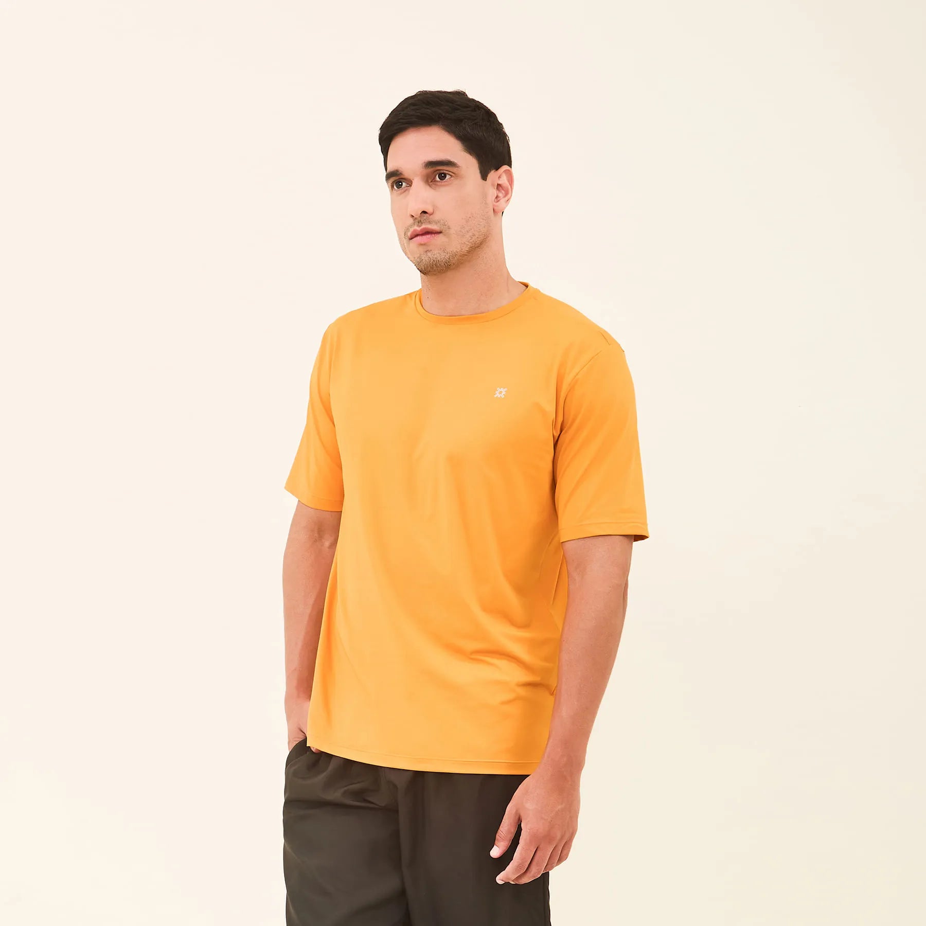 Camisa UV Masculina Com Proteção Solar Uvpro Laranja