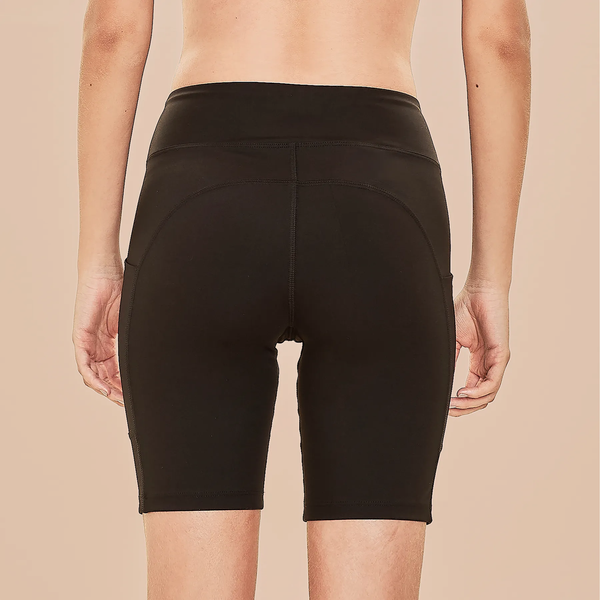 Bermuda Fit UV Feminina com Proteção Solar Preto