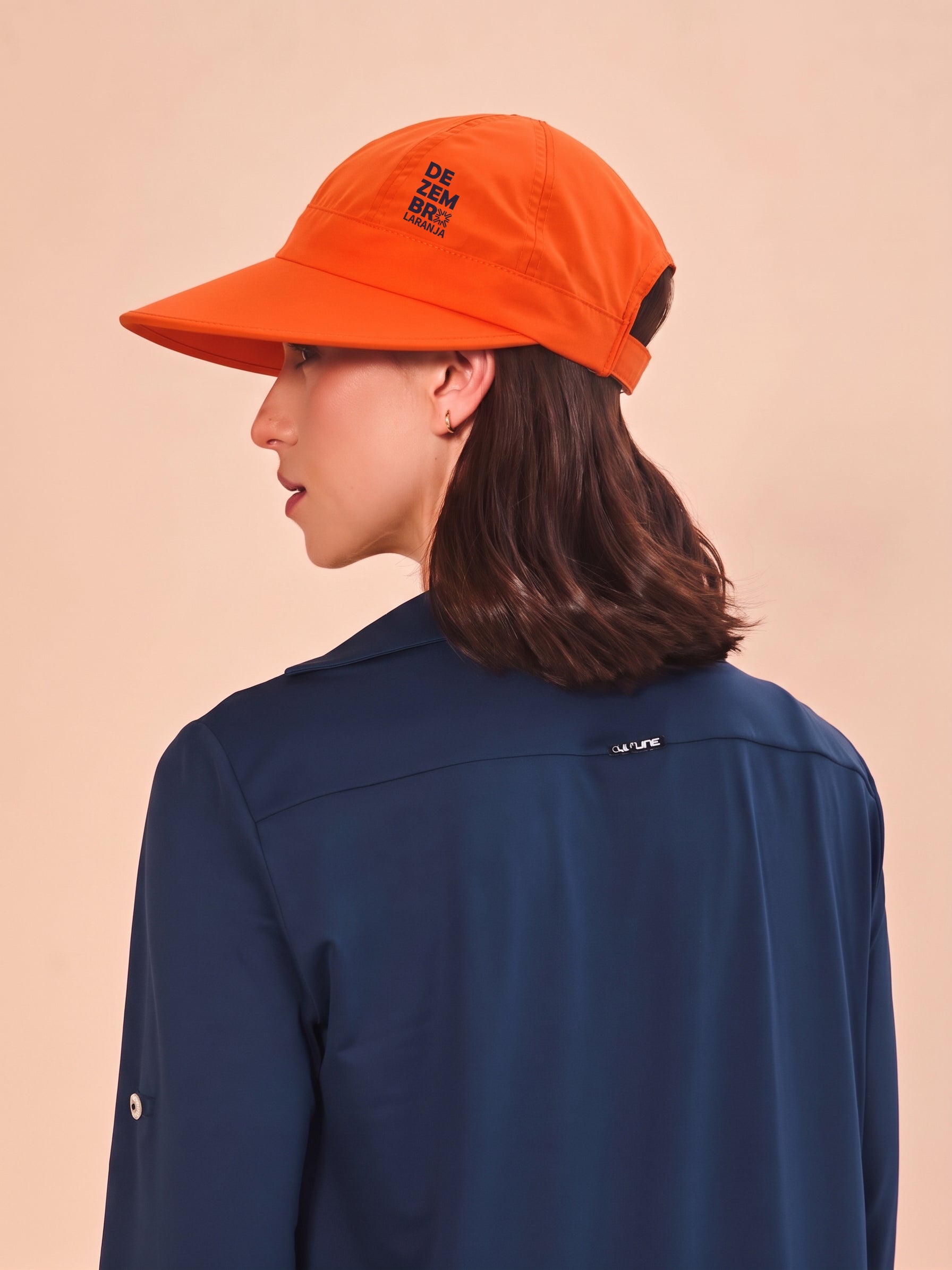 Viseira UVLINE Nice Dezembro Laranja | Feminino