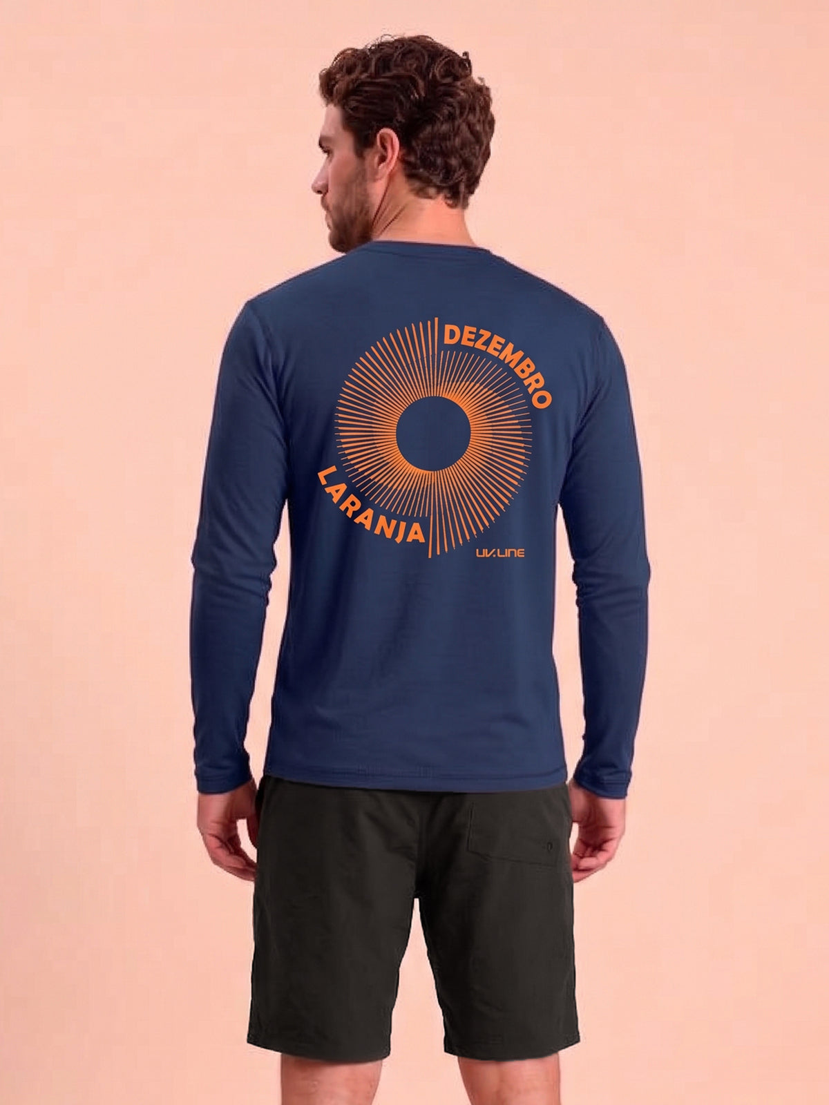 Camiseta UVLINE UVPRO Dezembro Laranja | Masculino