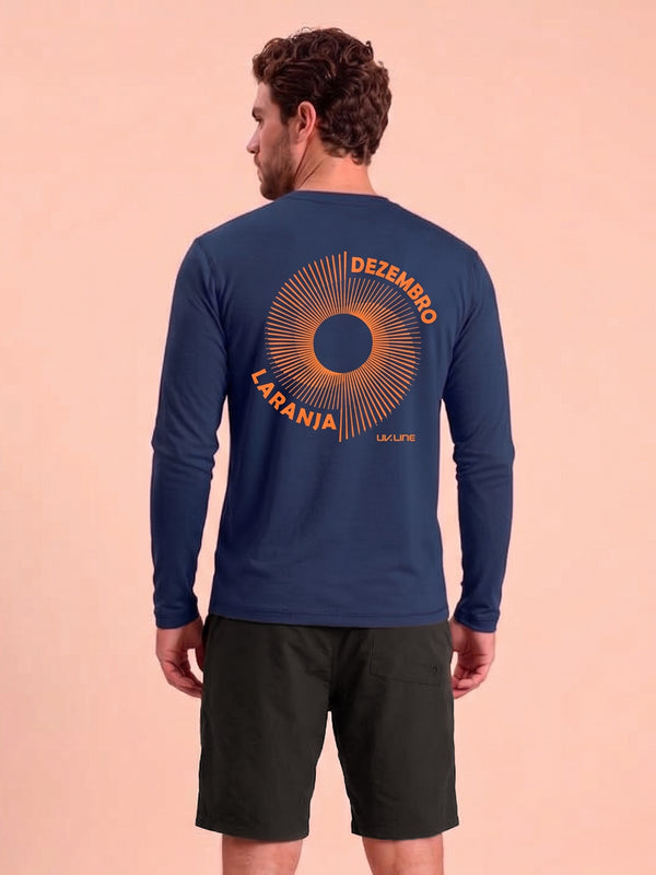 Camiseta UVLINE UVPRO Dezembro Laranja | Masculino