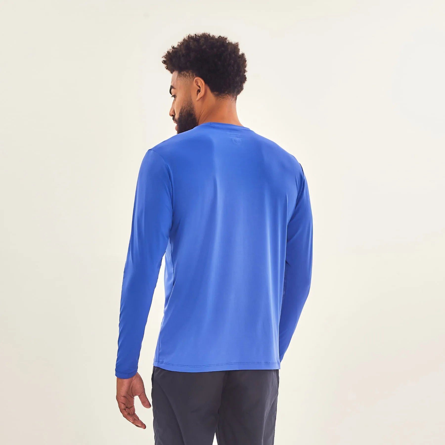 Camisa UV Masculina Com Proteção Solar Uvpro Cobalto