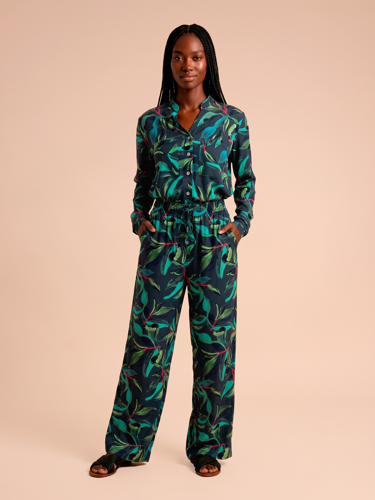 Calça UV.LINE Pantalona Garden | Feminino