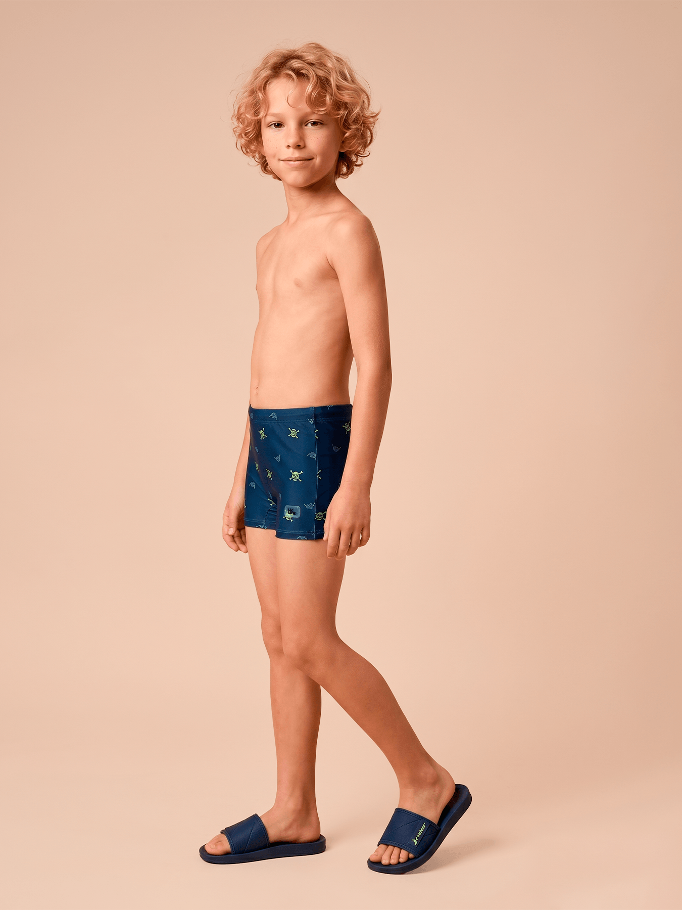 Sunga Infantil UV Com Proteção Solar - Estampa Pirata Fun