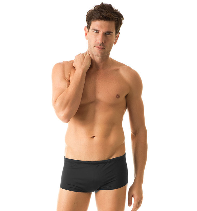 Sunga com Proteção Solar Masculino - UV.LINE - Preto
